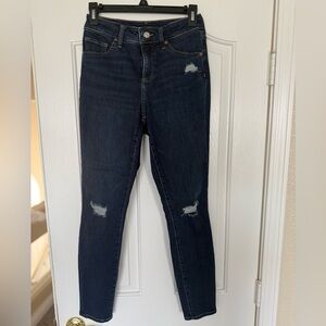 EXPRESS Dark Wash Curvy Jeans